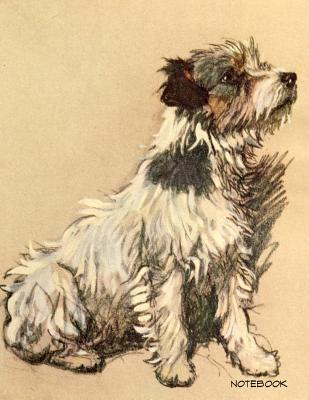 Notebook: Cecil Aldin Parson Jack Russell Terrier Notebook Large College Ruled 110 Pages - Aldin, Cecil