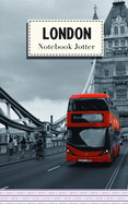 Notebook Jotter: Small Note Book - London Bus Design