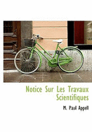 Notice Sur Les Travaux Scientifiques