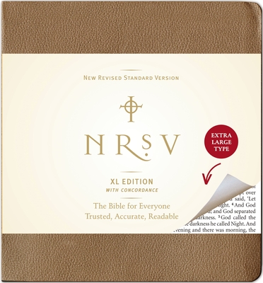 NRSV, XL Edition, Bonded Leather, Brown - 