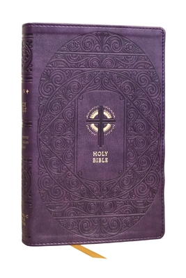 Nrsvce Sacraments of Initiation Catholic Bible, Purple Leathersoft, Comfort Print - Catholic Bible Press