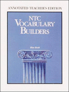 NTC Vocabulary Builders, Blue Book: Teachers Edition