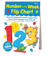 Number of the Week Flip Chart: Write-On/Wipe-Off Activity Pages That Teach Each Number from 0 to 10