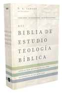 Nvi, Biblia de Estudio Teolog?a B?blica, Interior a Cuatro Colores, Tapa Dura: Sigue El Plan Redentor de Dios Como Se Desenlaza En Las Escrituras