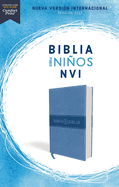 Nvi, Biblia Para Nios Revisi?n 2022, Leathersoft, Azul Celeste, Comfort Print