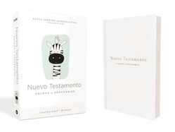 Nvi, Nuevo Testamento de Bolsillo, Con Salmos Y Proverbios, Leathersoft, Blanco, Beb?s