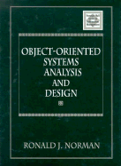 Object-Oriented Systems Analysis and Design - Norman, Ronald J