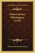 Observationes Philologicae (1729)