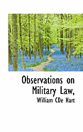 Observations on Military Law,