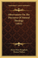 Observations on the Discourse of Natural Theology (1835)