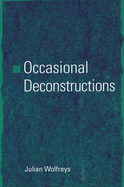 Occasional Deconstructions