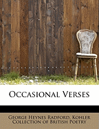 Occasional Verses