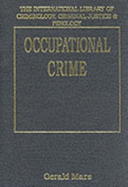 Occupational Crime - Mars, Gerald, Professor