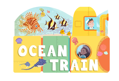 Ocean Train: An Activity Board Book - Robbins, Christopher