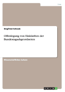 Offenlegung Von Einkunften Der Bundestagsabgeordneten