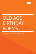 Old Age Birthday Poems