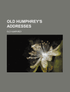 Old Humphrey's Addresses