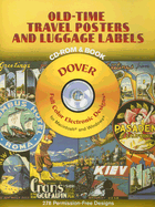 Old-Time Travel Posters and Luggage Labels CD-ROM and Book