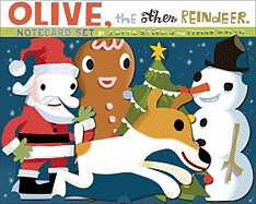 Olive the Other Reindeer Notecards - Seibold, J Otto