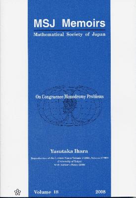 On Congruence Monodromy Problems - Ihara, Yasutaka