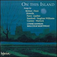 On This Island - Lynne Dawson (soprano); Malcolm Martineau (piano)