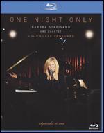 One Night Only: Barbra Streisand and Quartet at the Village Vanguard [Blu-ray]