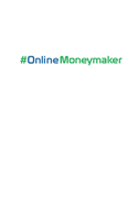 #OnlineMoneymaker: 100 Lined Journal Pages Great for for Brainstorming, Planning and Tracking Your Internet Ventures!