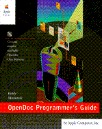 OpenDoc Programmer's Guide for the Mac OS