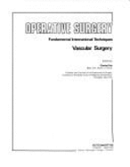 Operative Surgery: Vascular Surgery