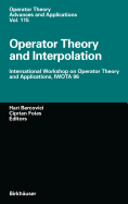 Operator Theory and Interpolation: International Workshop on Operator Theory and Applications, Iwota 96