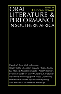 Oral Literature and Performance in Southern Africa