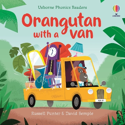 Orangutan with a van - Punter, Russell