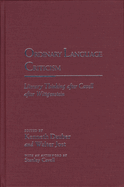 Ordinary Language Criticism: Literary Thinking After Cavell After Wittgenstein