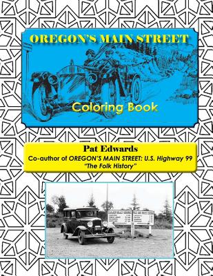 OREGON'S MAIN STREET Coloring Book - Edwards, Pat