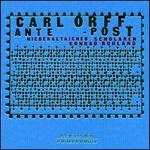 Orff: Ante-Post