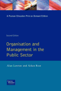 Organisation & Management in Public Sector Pub; Pitman Pub; UK