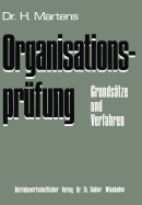 Organisationsprufung: Grundsatze Und Verfahren