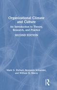 Organizational Climate and Culture: An Introduction to Theory, Research, and Practice