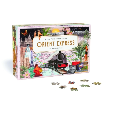 Orient Express: A 1000 Piece Jigsaw Puzzle - 