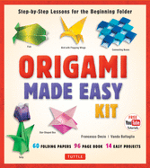 Origami Made Easy Kit: Step-by-Step Lessons for the Beginning Folder: Kit with Origami Book, 14 Projects, 60 Origami Papers, & Video Tutorial