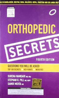 Orthopedic Secrets - Namdari, Surena, and Pill, Stephan G., MD, MSPT, and Mehta, Samir