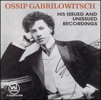 Ossip Gabrilowitsch - Flonzaley String Quartet; Harold Bauer (piano); Ossip Gabrilowitsch (piano)