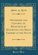 Ownership and Control of Resources by Minorities and Small Farmers in the South (Classic Reprint)