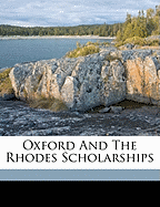 Oxford and the Rhodes Scholarships