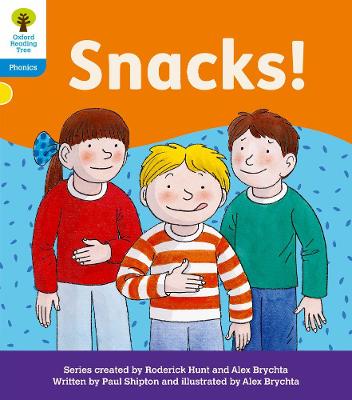 Oxford Reading Tree: Floppy's Phonics Decoding Practice: Oxford Level 3: Snacks! - Shipton, Paul