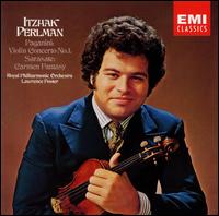 Paganini: Violin Concerto No. 1; Sarasate: Carmen Fantasy - Itzhak Perlman (violin); Royal Philharmonic Orchestra; Lawrence Foster (conductor)