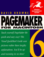 PageMaker 6 for Macintosh Visual QuickStart Guide - Browne, David