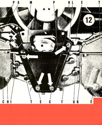 Pamphlet Architecture 12: Building; Machines - McCarter, Robert (Editor)