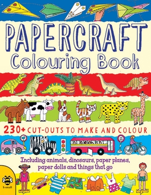 Papercraft Colouring Book - 