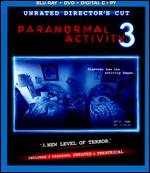 Paranormal Activity 3 [Rated/Unrated] [2 Discs] [Includes Digital Copy] [Blu-ray/DVD] - Ariel Schulman; Henry Joost